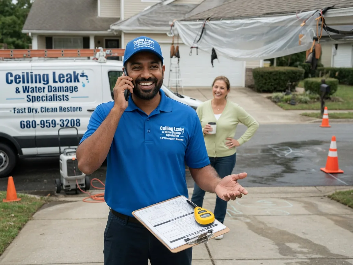 Ceiling Leak Cleanup Glen Gardner, NJ FAQs